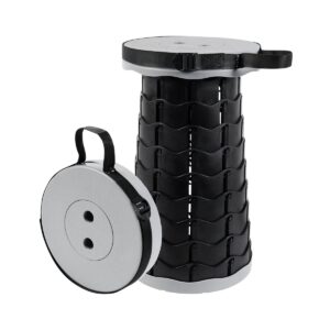 Banco portátil retráctil y plegable con capacidad de carga de 120 kg + ¡Bono de regalo!